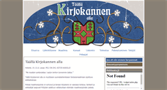 Desktop Screenshot of kirjokansi.sange.fi